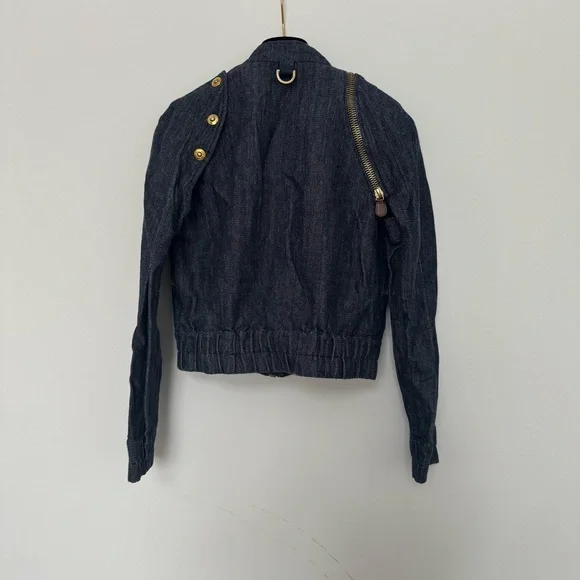 🎁Authentic Marni denim jean jacket convertible vest 38 SX